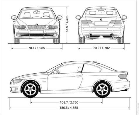 Bmw 335i Dimensions